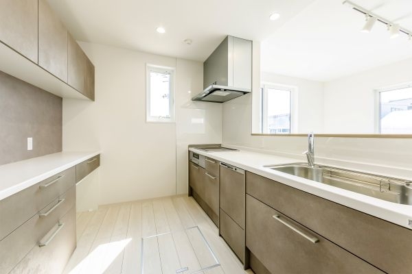 新築　新潟　キッチン　工務店